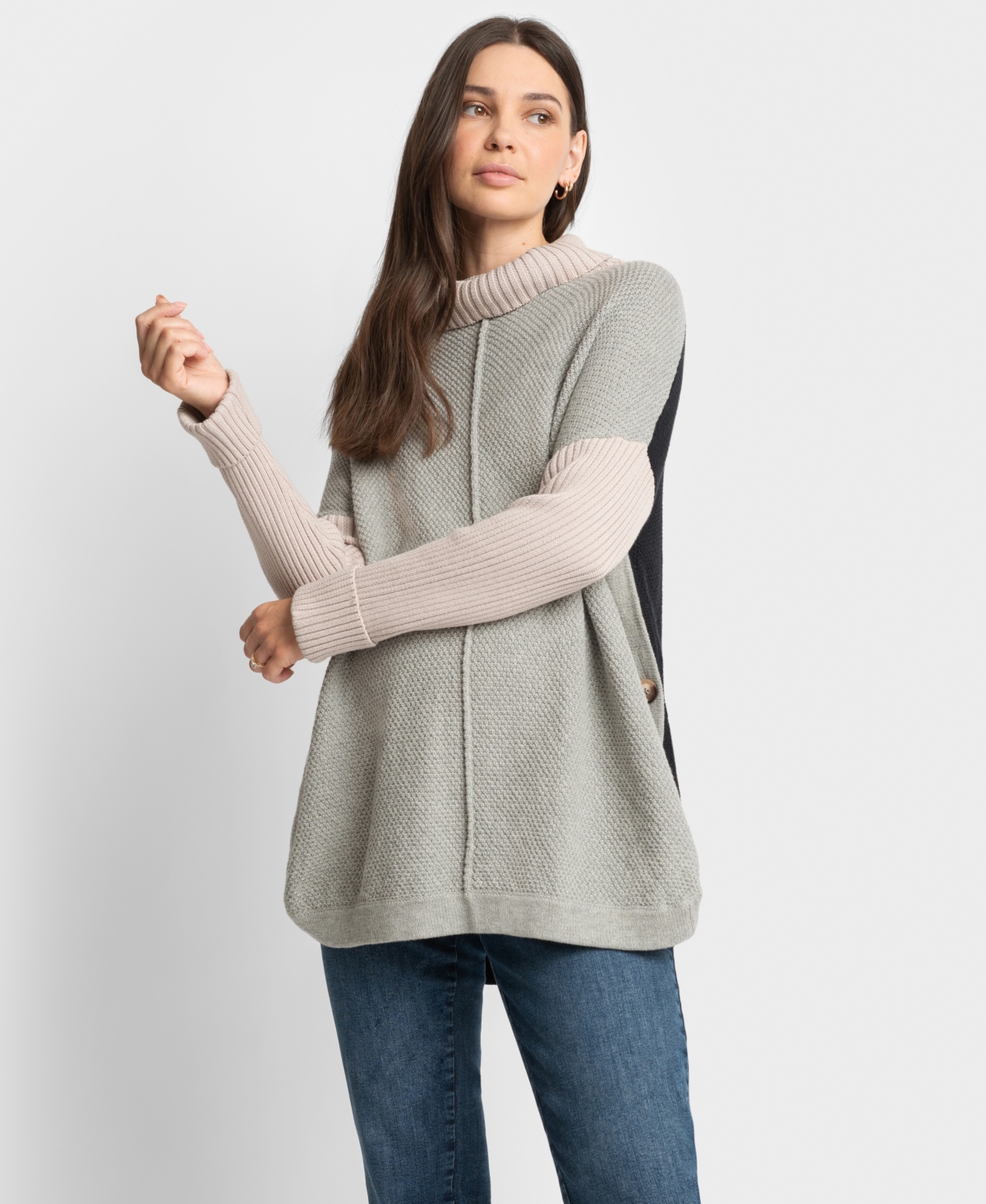 SERAPHINE WOMEN'S ROLL NECK SWEATER 