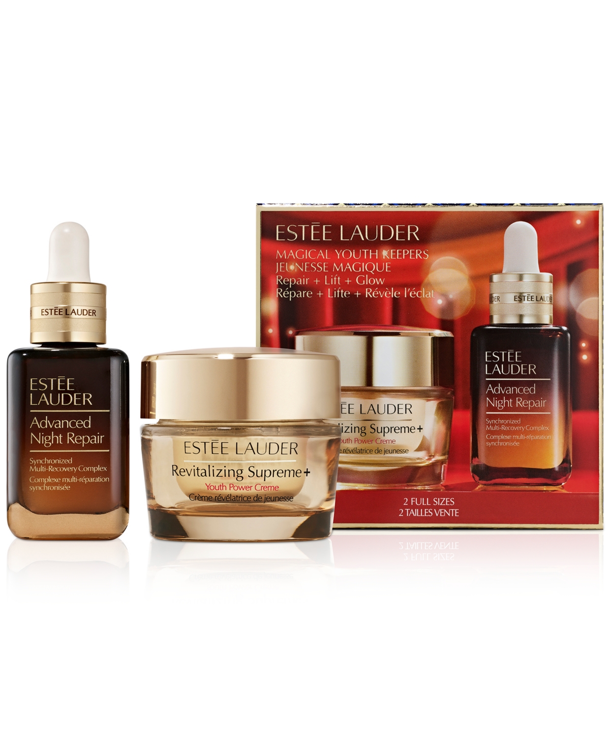 Estée Lauder 2-pc. Repair, Lift And Glow Serum & Moisturizer Set In No Color