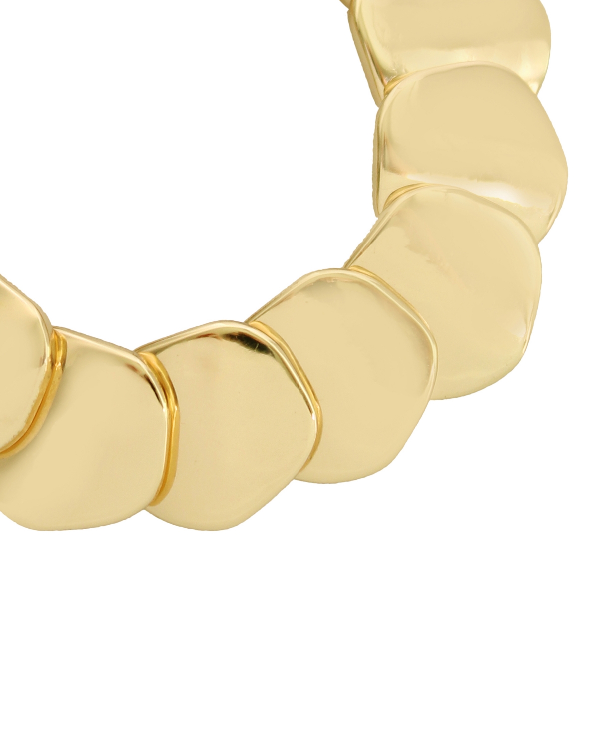 Robert Lee Morris SohoSculpted Disc Link Bracelet - Gold