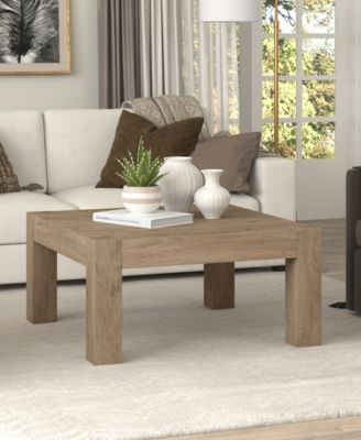 Langston 34" Wide Square Coffee Table