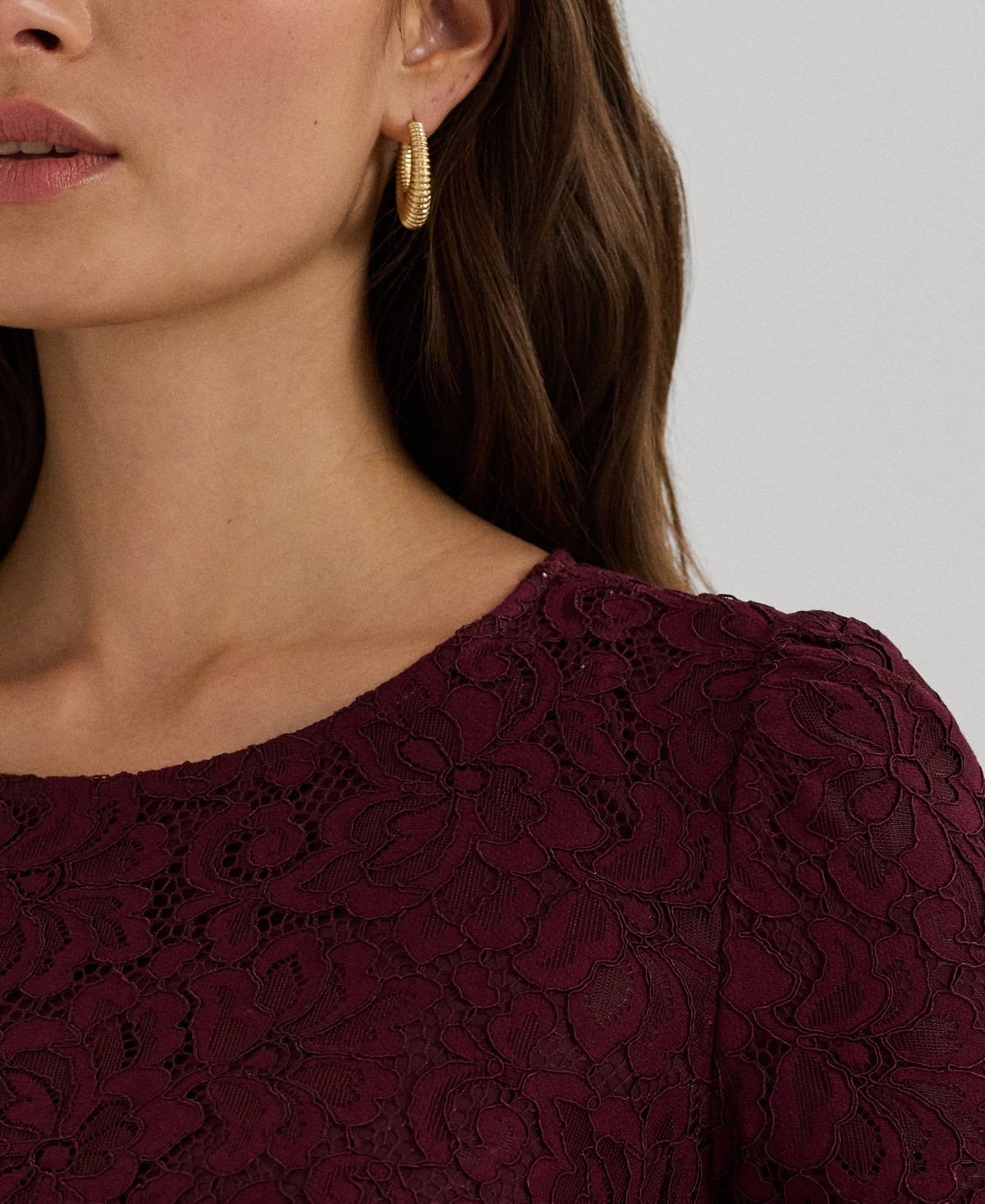 Lauren Ralph Lauren Women's Slim-Fit Cap-Sleeve Cocktail Sheath Dress