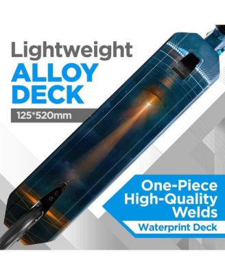 Lightweight Street Stunt Scooter - for Kids and Teens, Alloy Deck with High Impact Wheels, ABEC-9 Bearing, HIC System