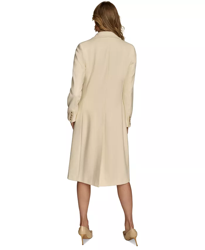 Women's Double-Breasted Reefer Coat - thumbnail 5