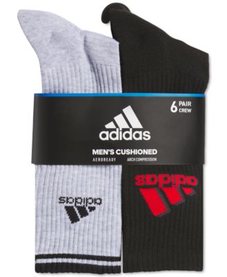 Men's Mix 2.0 6-Pk. Athletic Cushioned Crew Socks