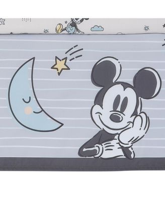 Disney Baby Moonlight Mickey Mouse 3-Piece Nursery Crib Bedding Set