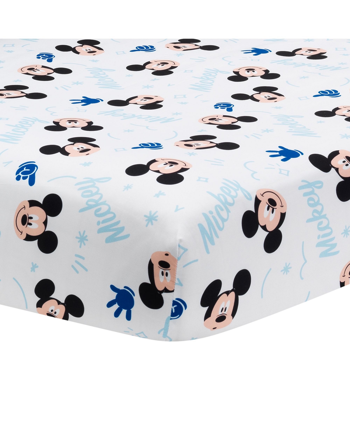 Lambs & Ivy Disney Baby Forever Mickey Mouse 3-PieceBedding Set - Blue