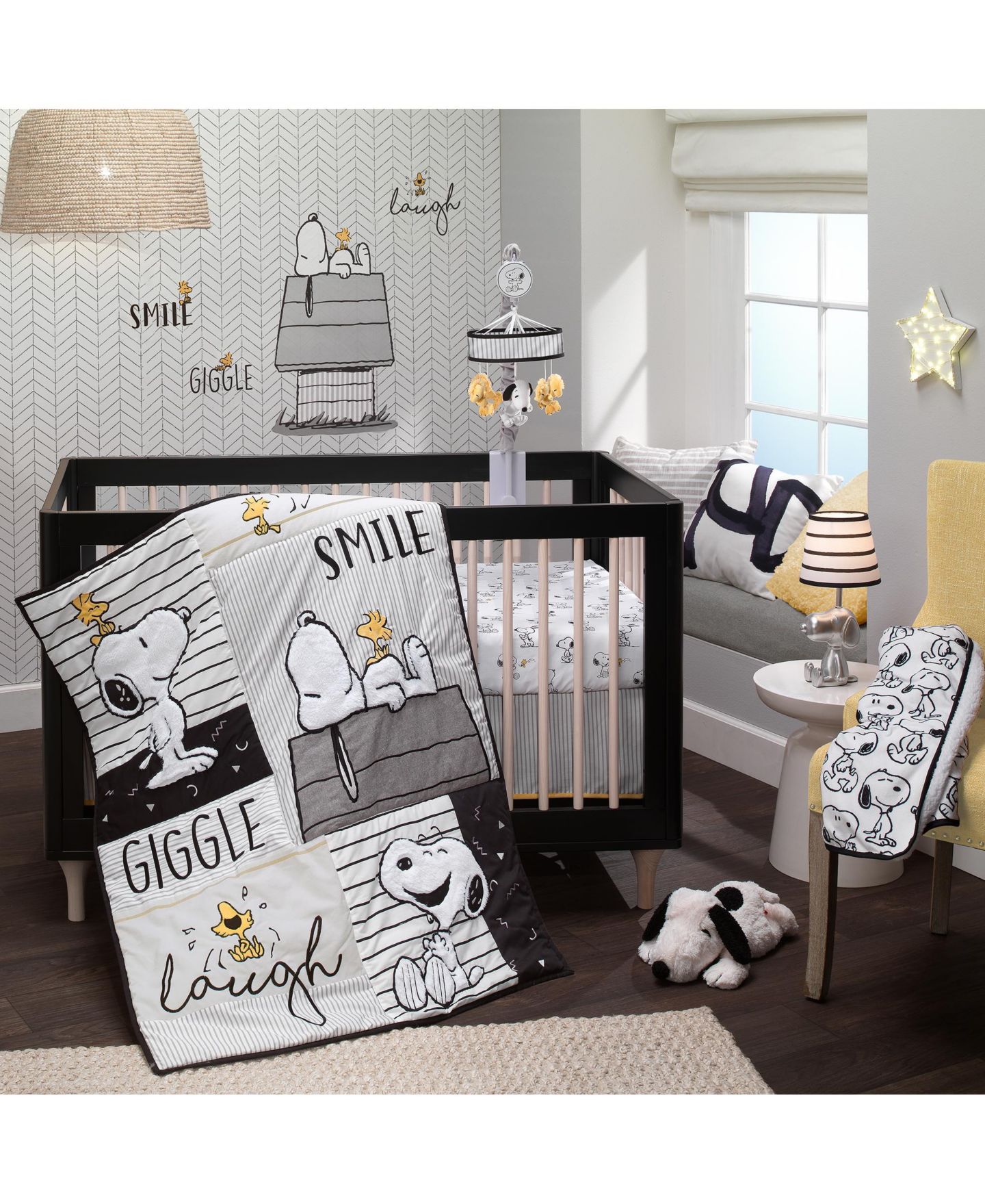 Детские мягкие игрушки Lambs & Ivy Classic Snoopy Interactive Plush Doghouse, 6-Piece Set, цвет: Разноцветный — фото 4
