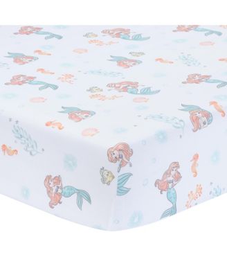 Disney Baby The Little Mermaid 3-Piece Baby Crib Bedding Set