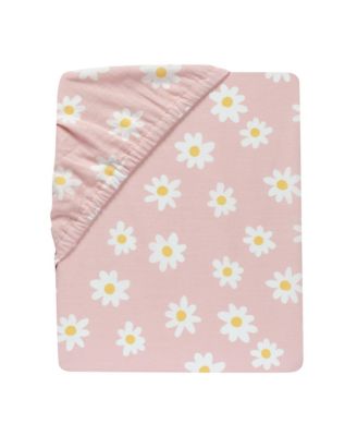 Daisy Dreams Breathable 100% Cotton Baby Fitted Crib/Toddler Sheet