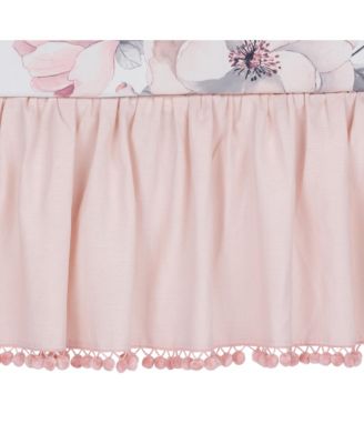 Signature Botanical Baby Watercolor Floral 4-Piece Crib Bedding Set