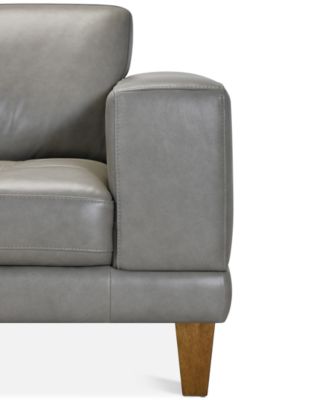 Niebee 2-Pc. Leather Sectional, Created for Macy's