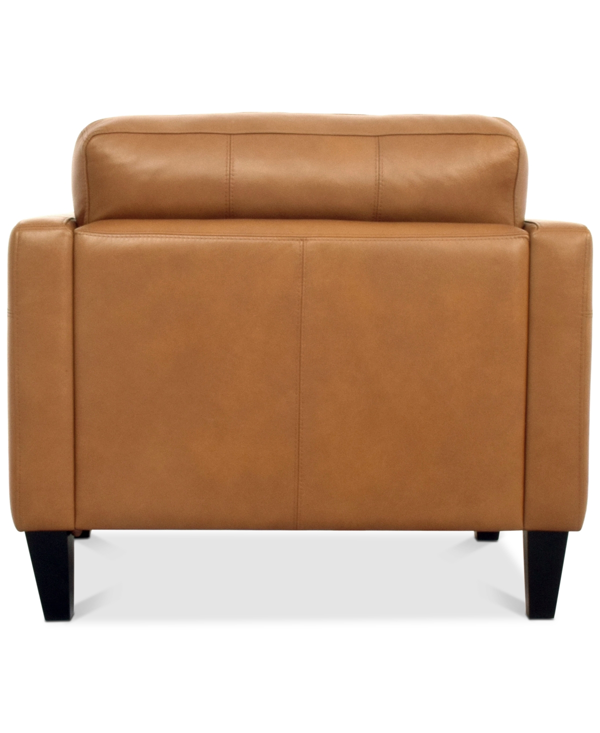 Macy's Pezley Leather Arm Chair, Created For  In Palomino