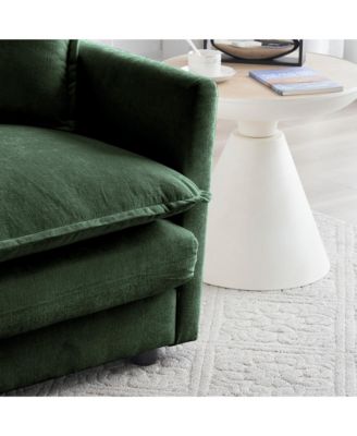 Chenille Fabric Ottomans: Perfect Sofa Companions