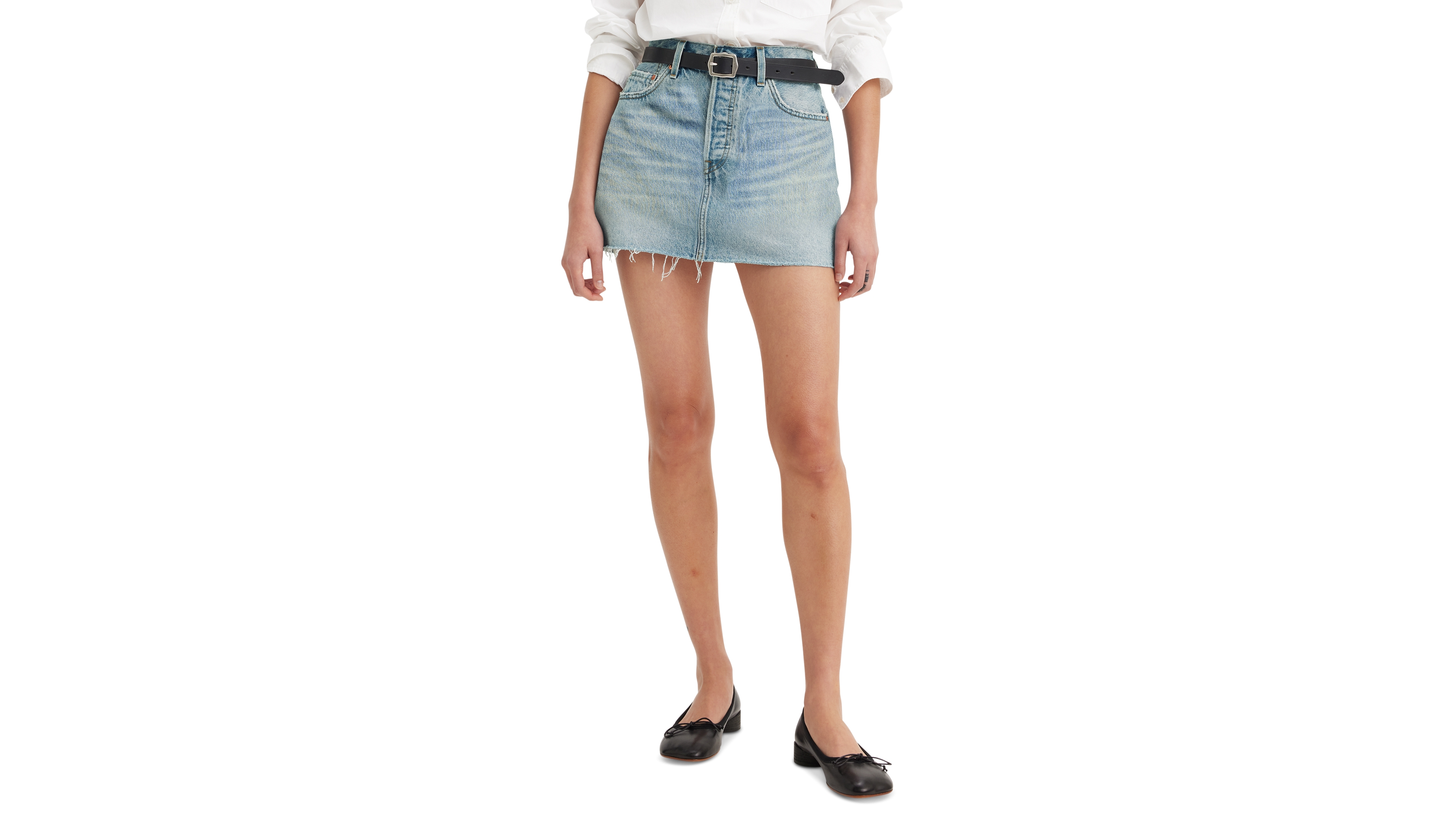 Levi's Women's Icon Cotton Denim Skirt