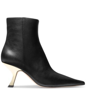 Michael Kors Women's Luna Leather Ankle Booties - Macy's