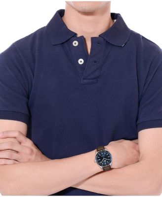 Men's Boston Automatique Brown Leather Strap Watch 40mm