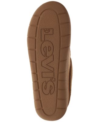 Men's Victor Faux-Sherpa Slippers