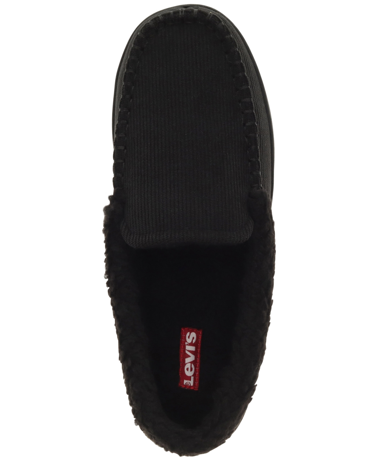 Levi's Men's Roger Faux-Sherpa Corduroy Slippers