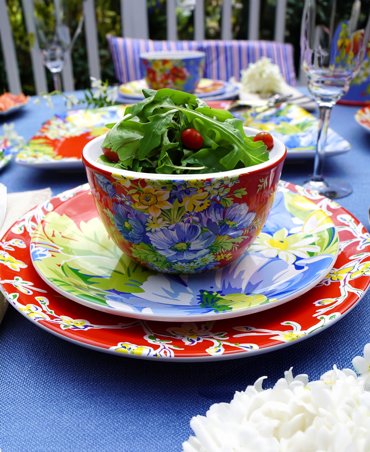 Certified International Blossom 16pc Dinnerware Set, Service For 4 In Miscellaneous