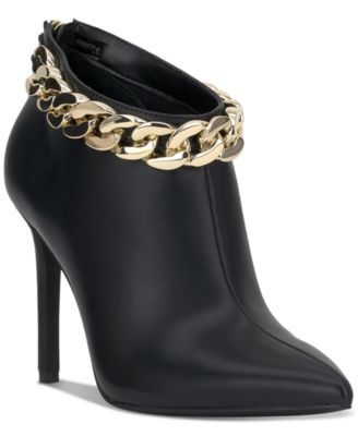 I.N.C. International Concepts Women s Radeyah Chain Booties Created for Macy s Macy s