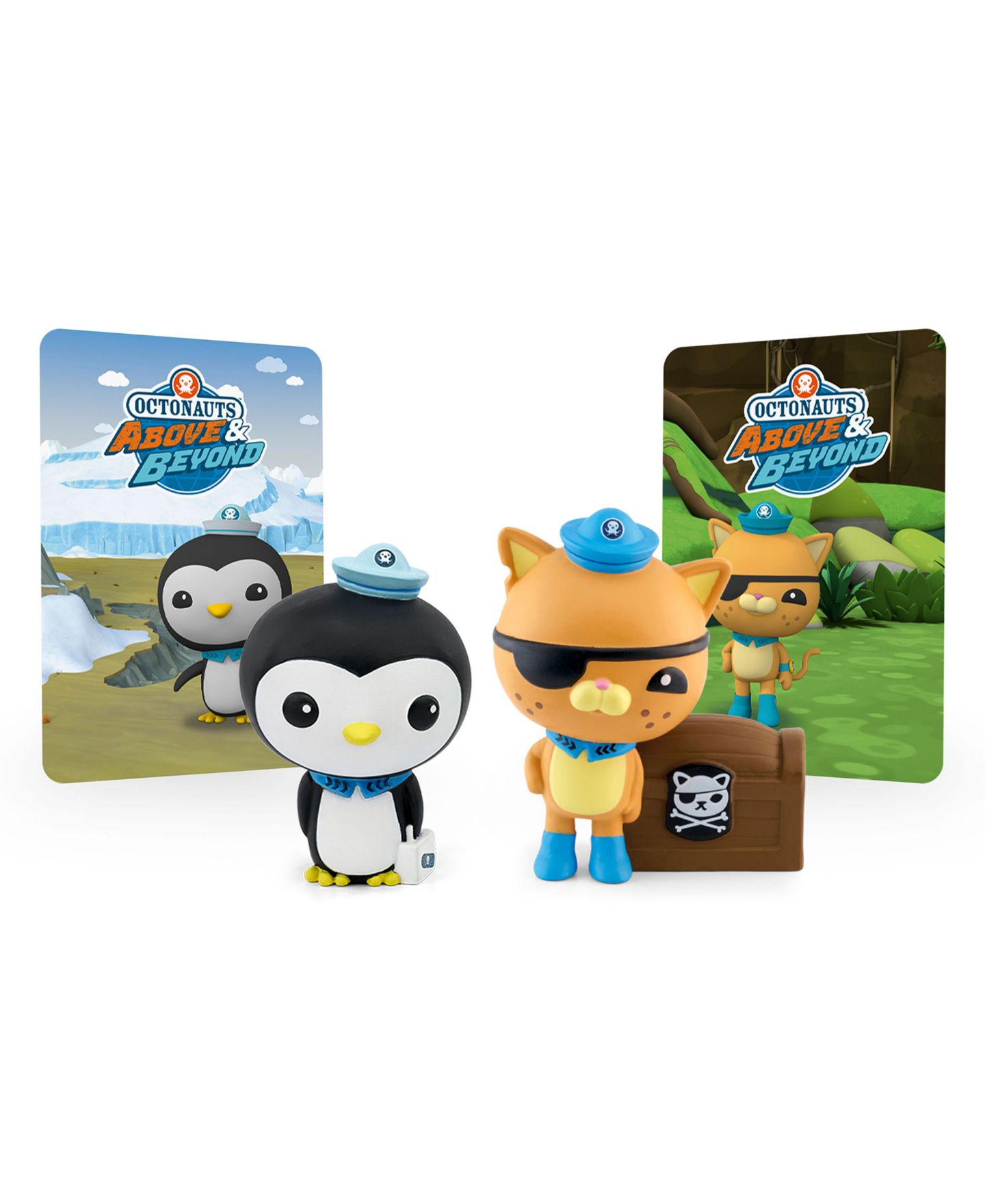 Детские фигурки Tonies Octonauts Peso & Kwazii 3" 2-Piece Figurines, Ages 3+ — фото 3