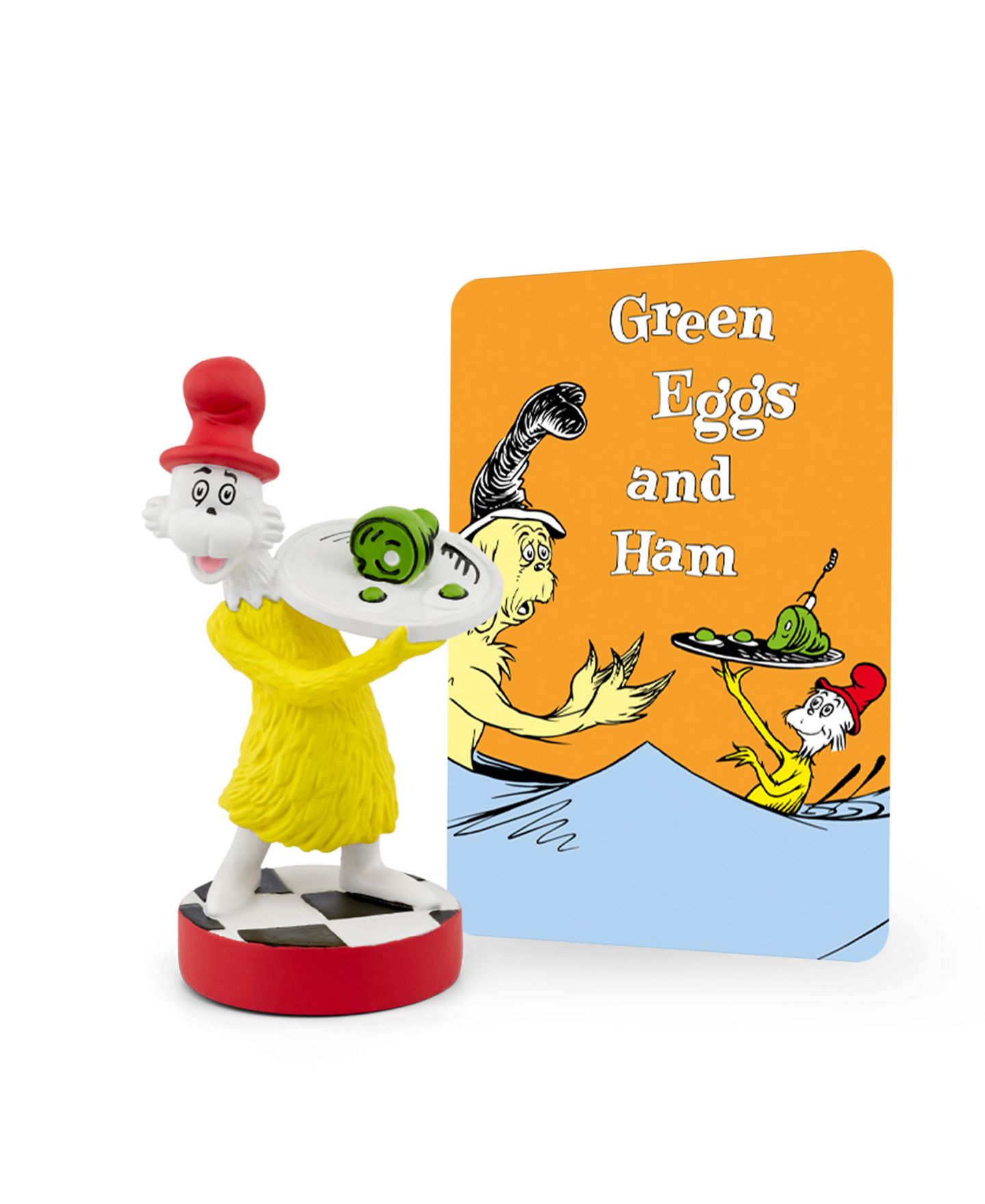 Детские шляпы Tonies Dr. Seuss Cat in the Hat, Horton, Green Eggs and Ham 3-Piece Audio Figurine Set, Ages 3+ — фото 9
