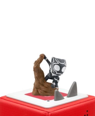 Marvel Set with Spidey, Spin, Ghost Spider, and Black Panther Audio Play Figurines