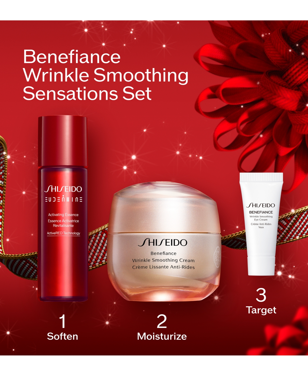 Shiseido 3-Pc. Benefiance Wrinkle Smoothing Sensations Set, Created for Macy's