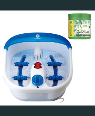 Foot Spa Massager with Tea Tree Oil Foot Salt Scrub