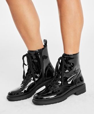 Women's Terissa Lace-Up Booties, Created for Macy's