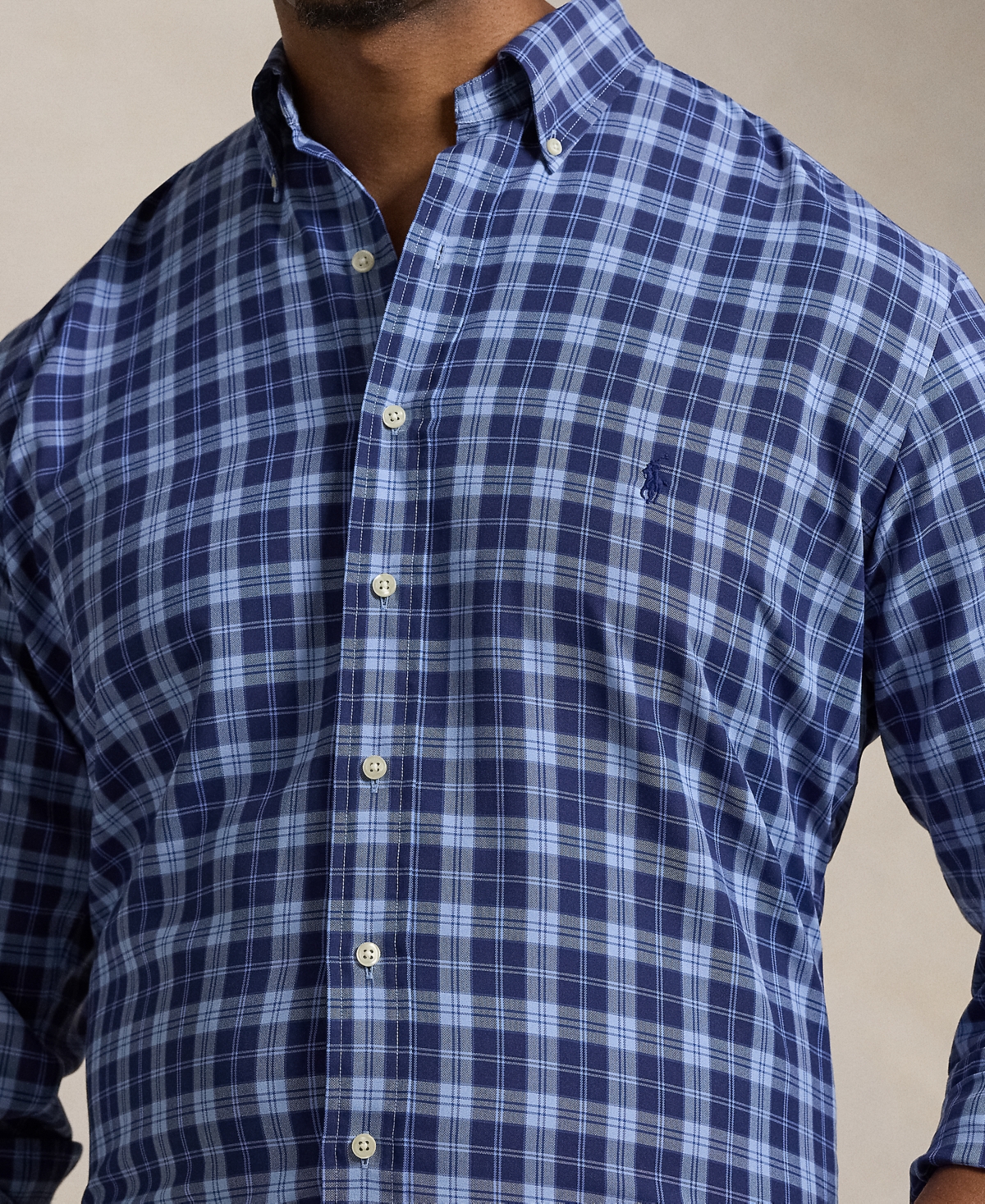 Polo Ralph Lauren Men's Big & Tall Performance Oxford Shirt