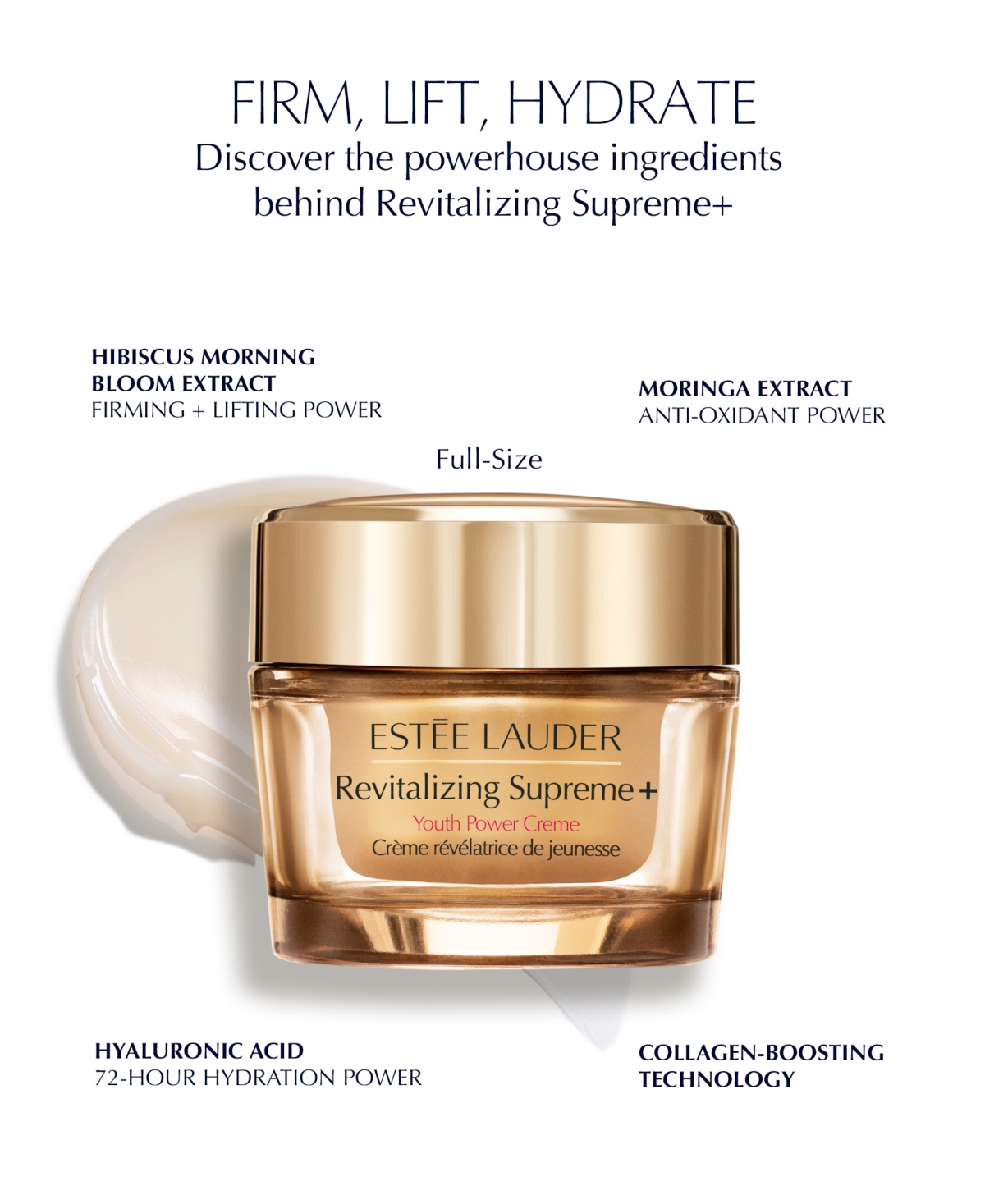 Choose your Free Gift with $75 Estee Lauder Makeup or Skin Care Purchase - FULL-SIZE Revitalizing Supreme+ Youth Po