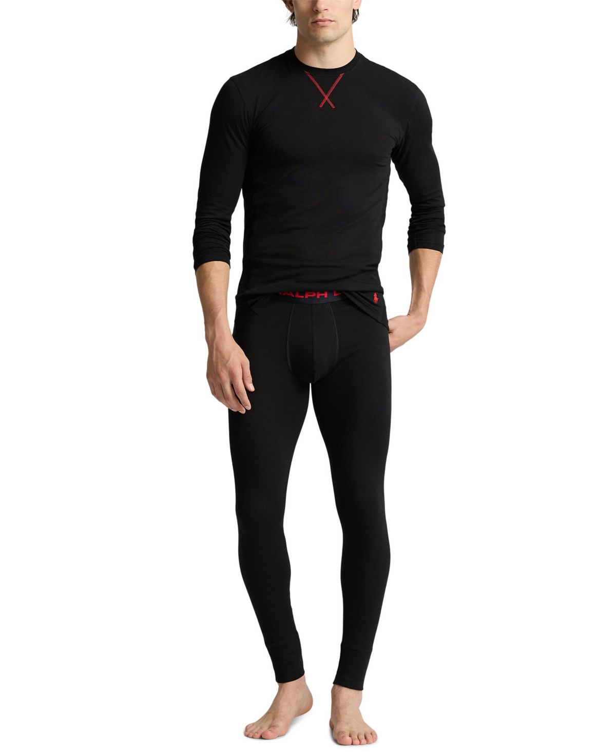 Polo Ralph Lauren Men's Perfect Pouch Base Layer Pants -RL2000 RED POLO PLAYER