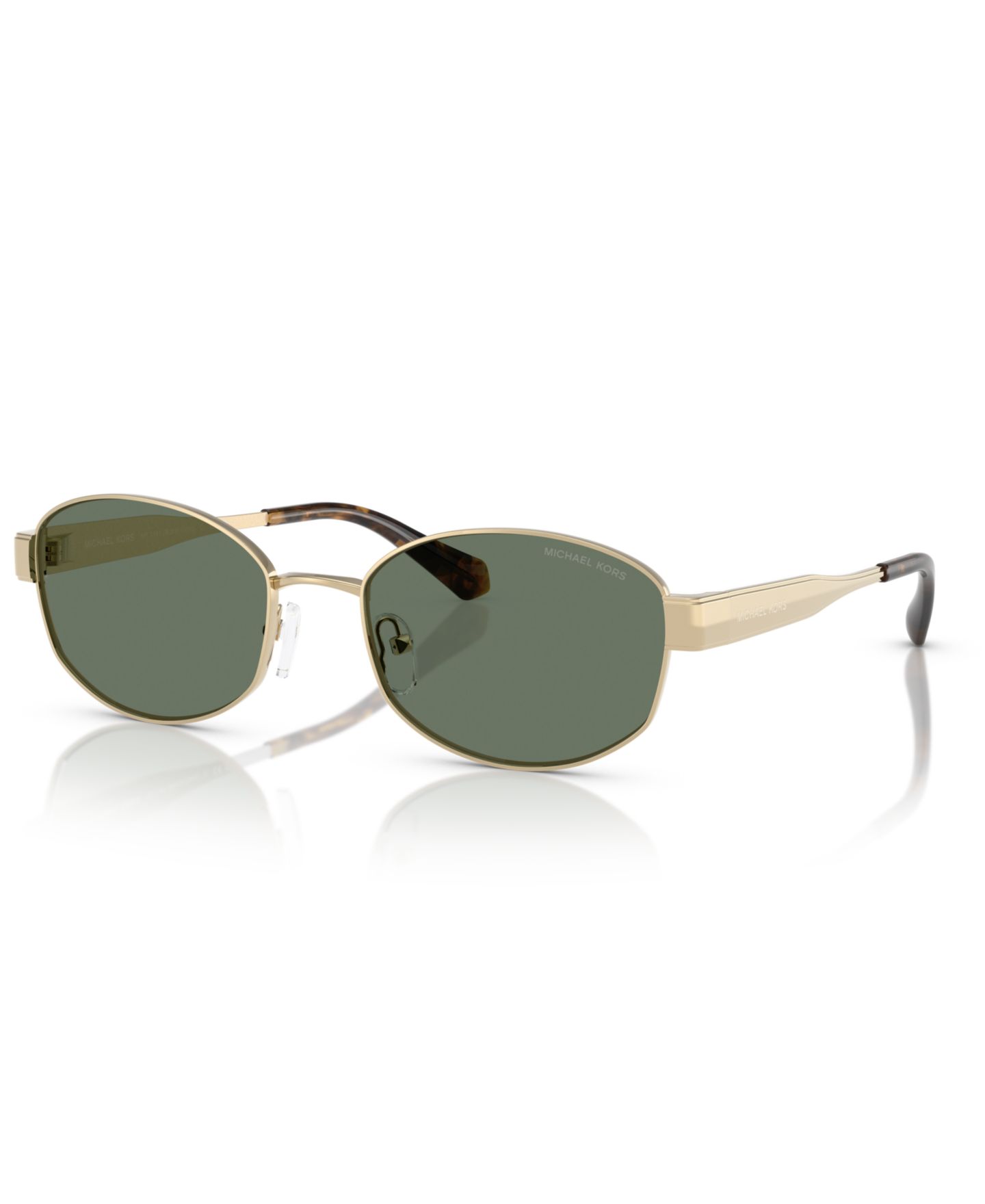 Женские солнцезащитные очки Michael Kors Sunglasses, MK1161, цвет: Светлый золотой — фото 1
