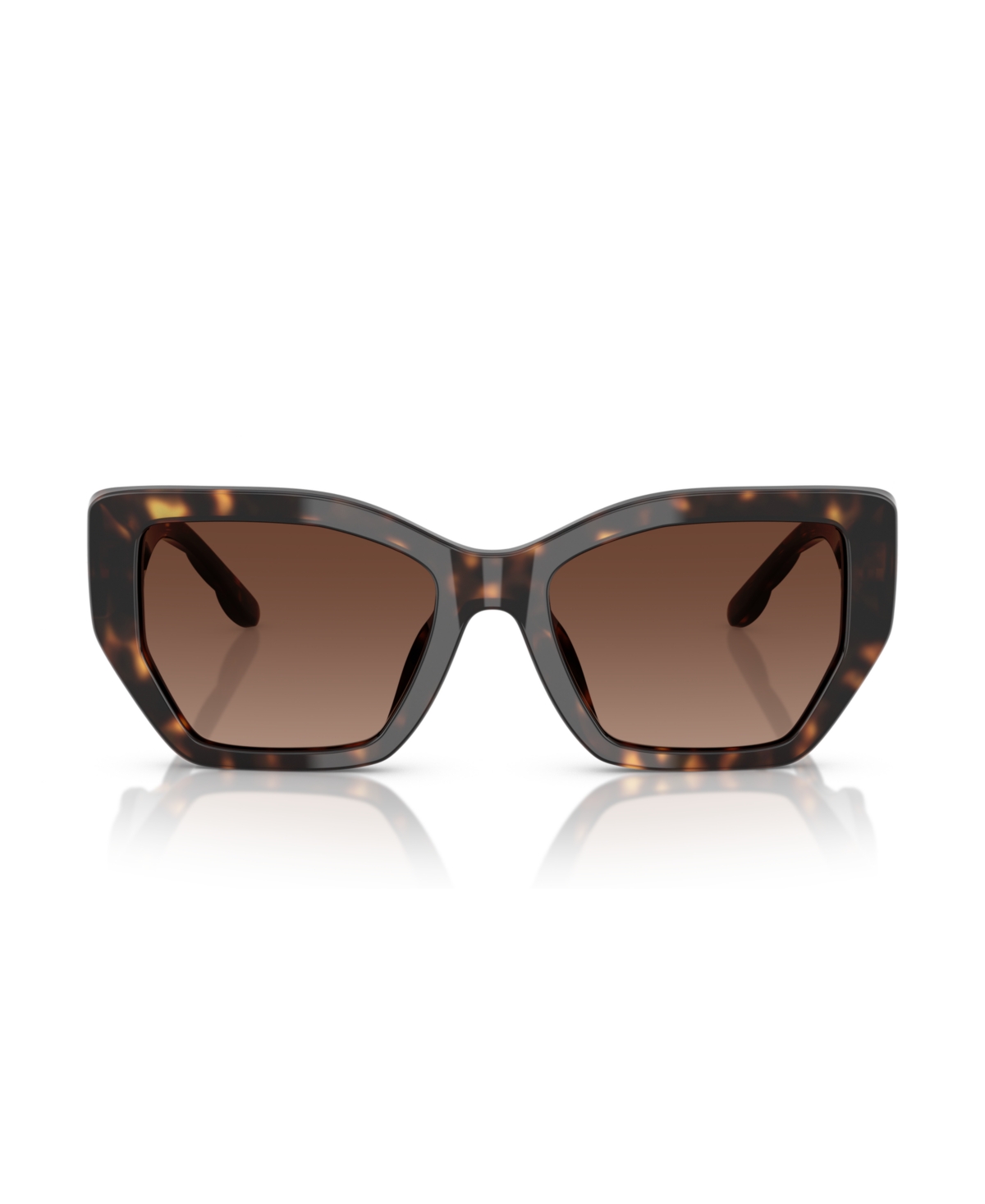 Tory Burch Women's Polarized Sunglasses Ty7187u In Dark Tortoise