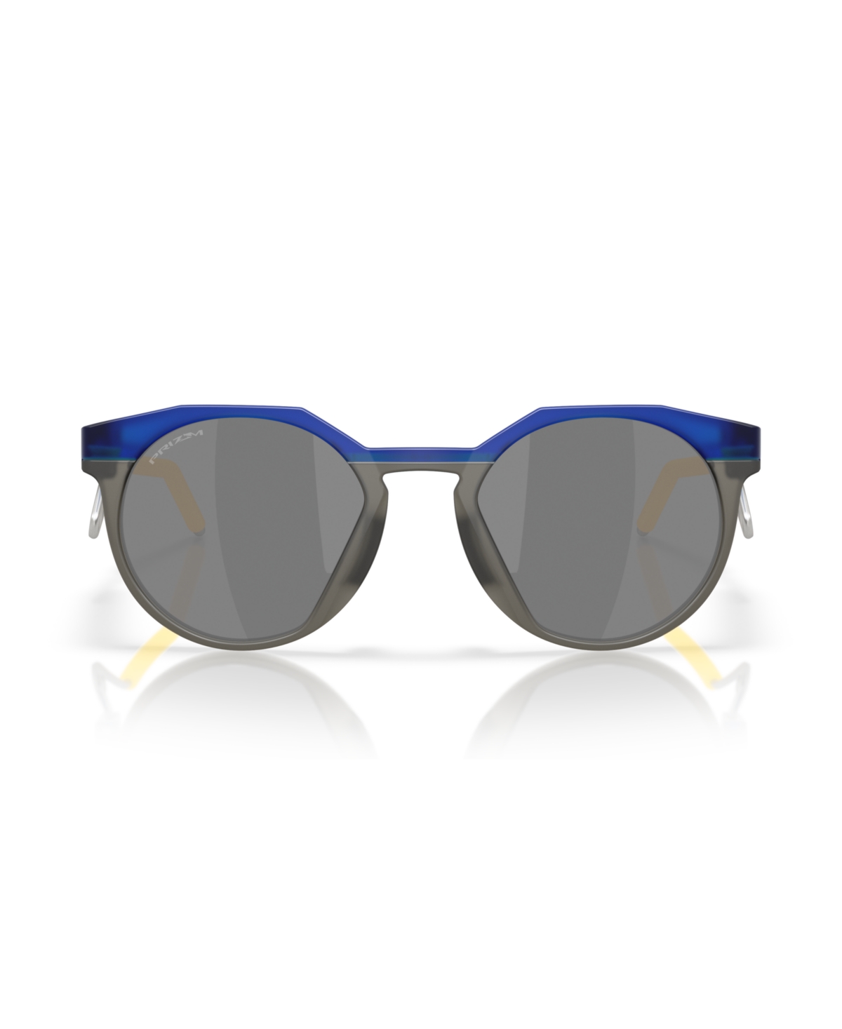 Oakley Unisex Oval Hstn Metal Sunglasses, Oo9279 In Transparent Crystal Blue