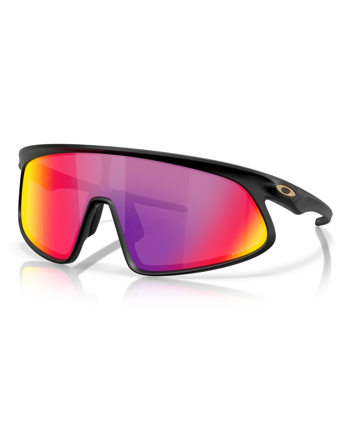 Shop Oakley Unisex Round Sunglasses, Rslv Oo9484d In Matte Black
