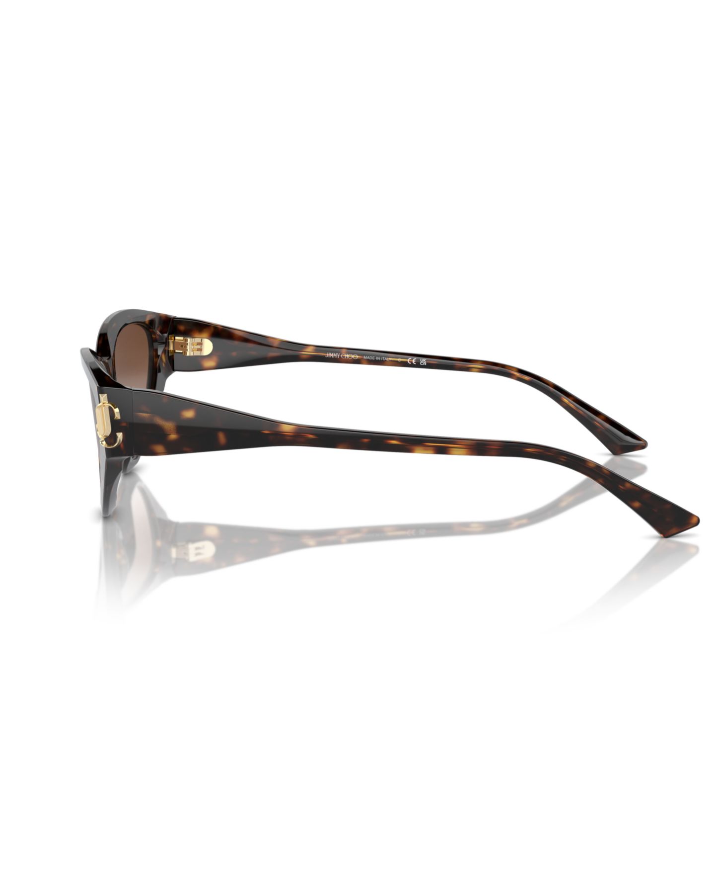 Женские солнцезащитные очки Jimmy Choo Sunglasses, JC5019, цвет: Чёрный — фото 9