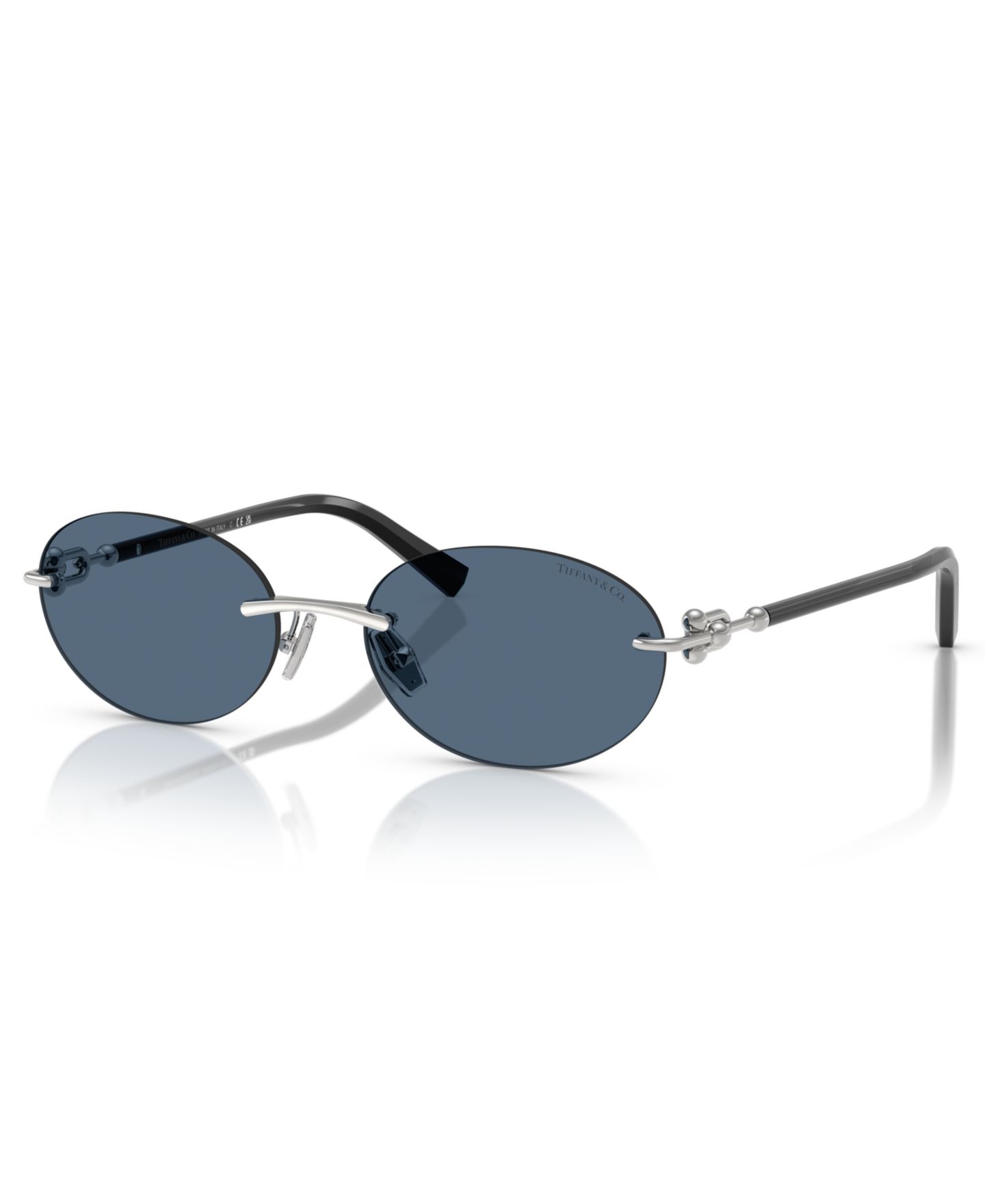 Солнцезащитные очки Tiffany & Co. Unisex Sunglasses TF3104D, цвет: Серебряный — фото 1