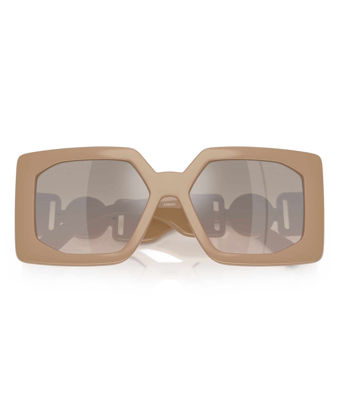 Женские солнцезащитные очки Versace Sunglasses VE4478U, цвет: Бежевый — фото 3