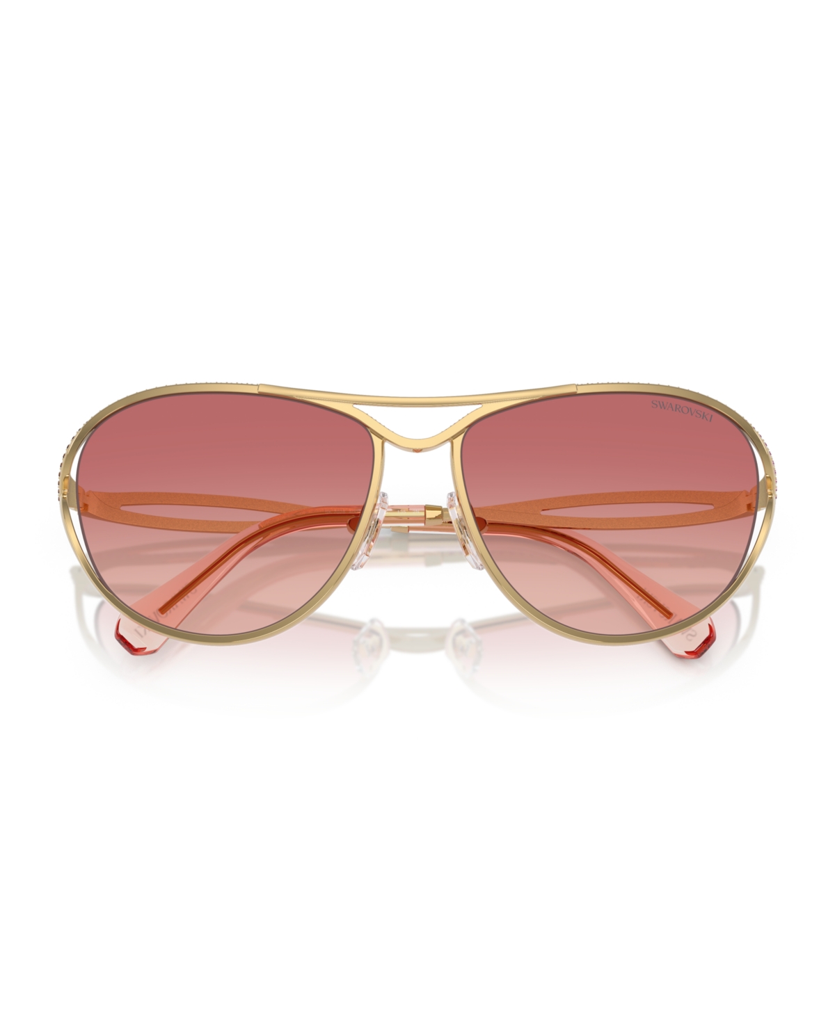 Swarovski Women's Sunglasses Sk7028 In Gold