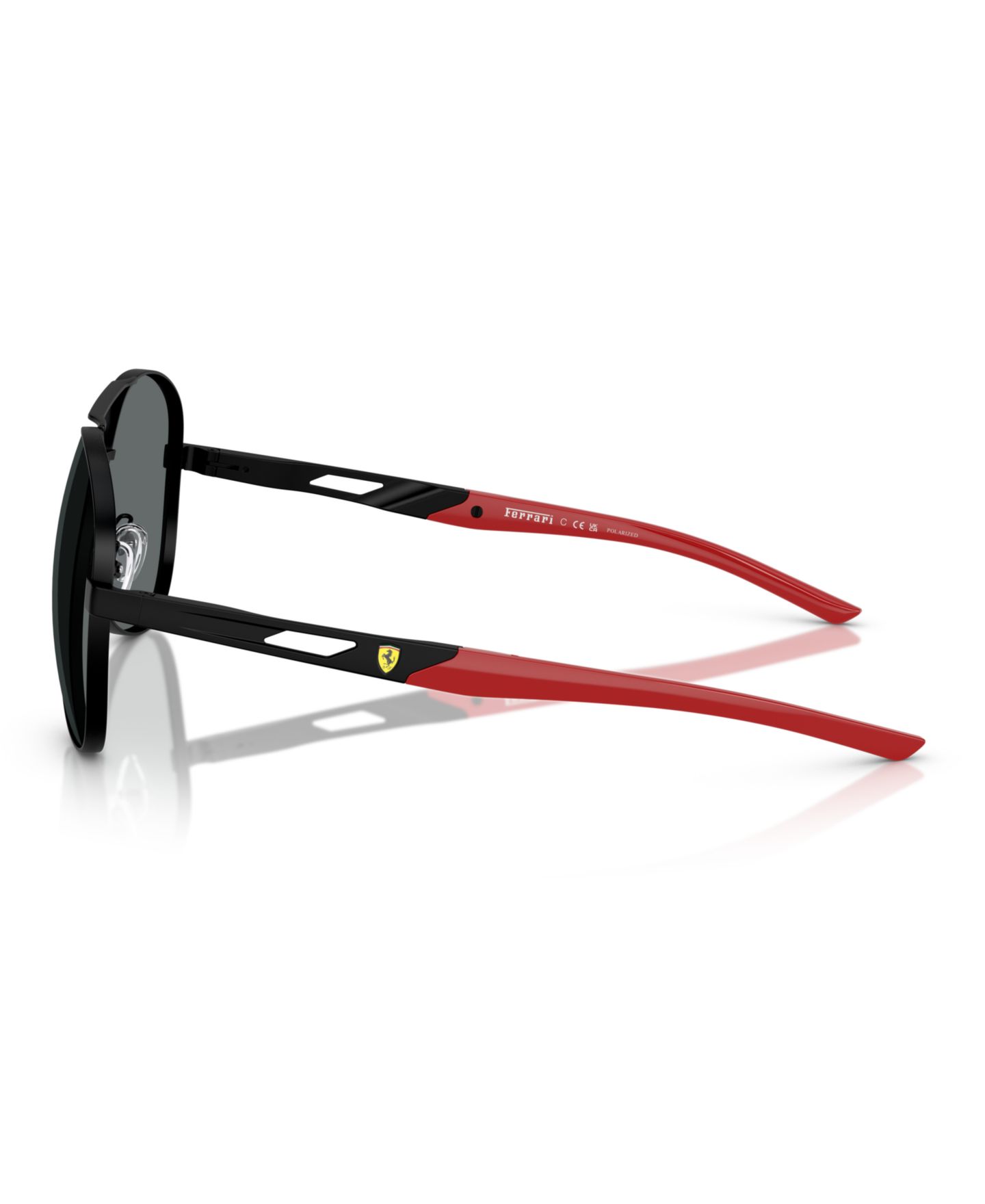Солнцезащитные очки Scuderia Ferrari Unisex Polarized Sunglasses, FZ5002D, цвет: Матовый чёрный — фото 3
