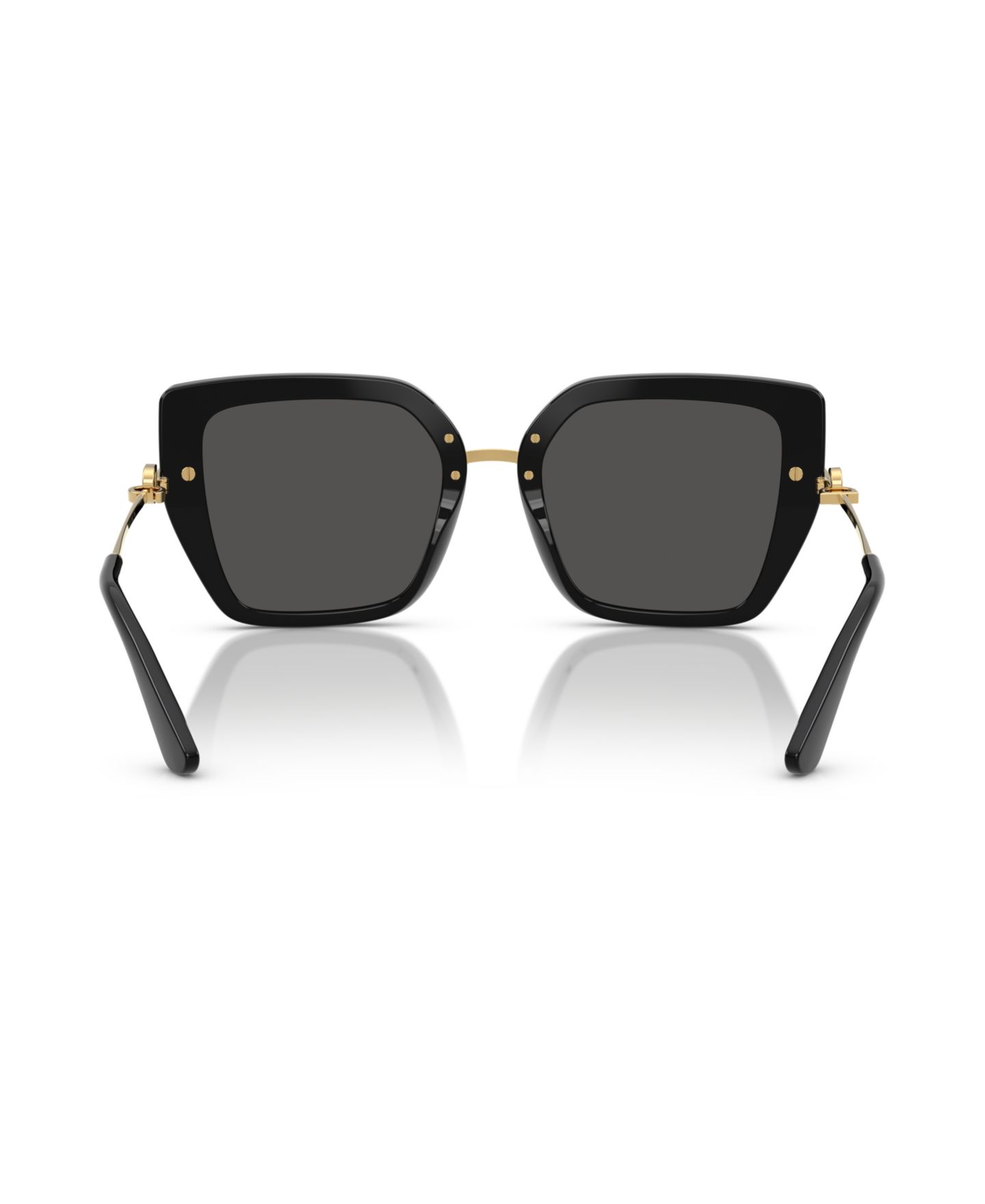 Женские солнцезащитные очки Dolce&Gabbana Sunglasses DG4474, цвет: Чёрный — фото 4