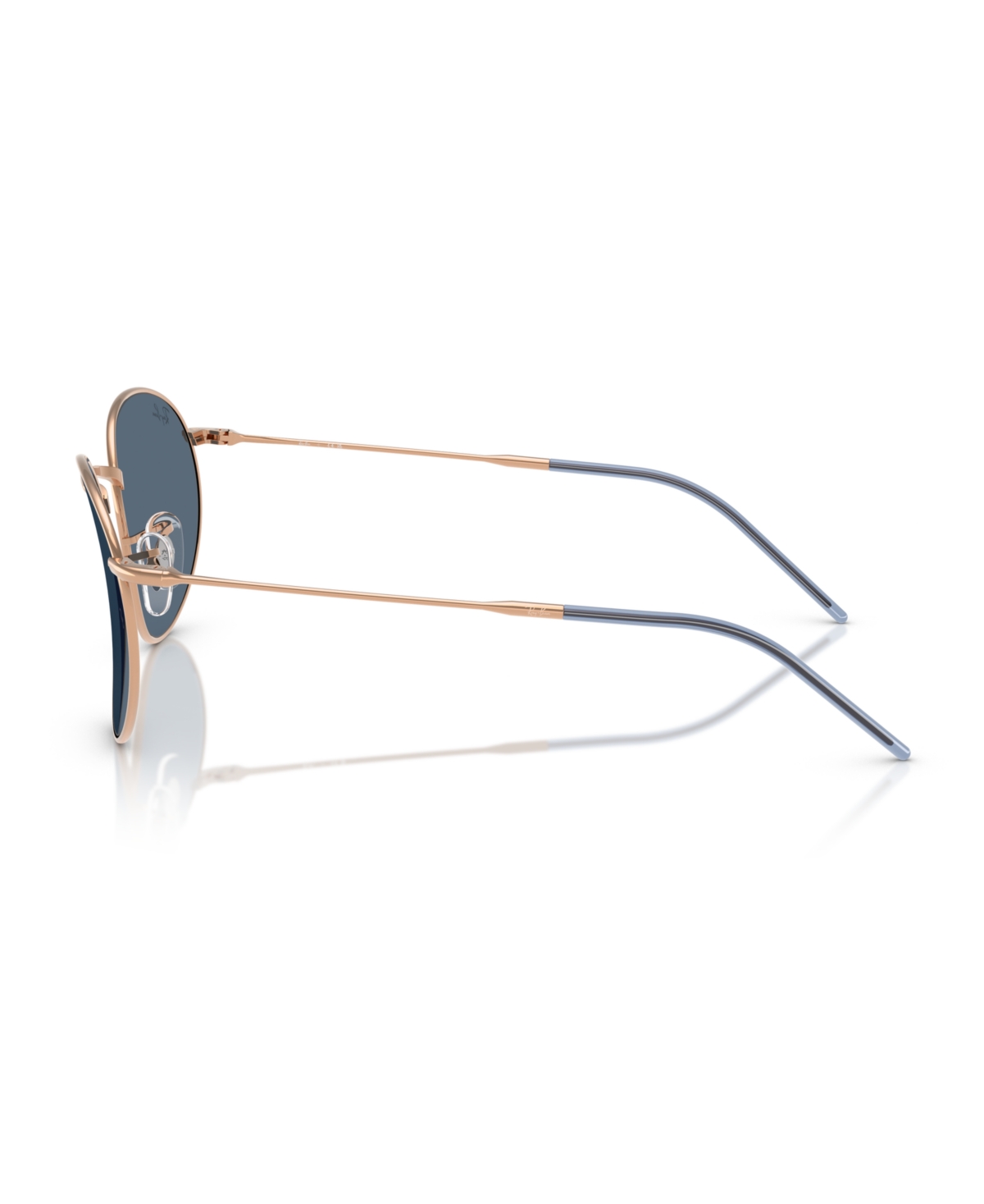 Ray Ban Unisex Round Reverse Sunglasses, Rbr0103s In Rosegold