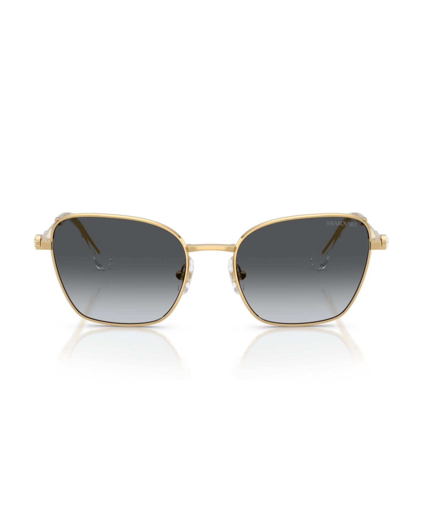 Женские солнцезащитные очки Swarovski Polarized Sunglasses SK7029, цвет: Золотой — фото 2