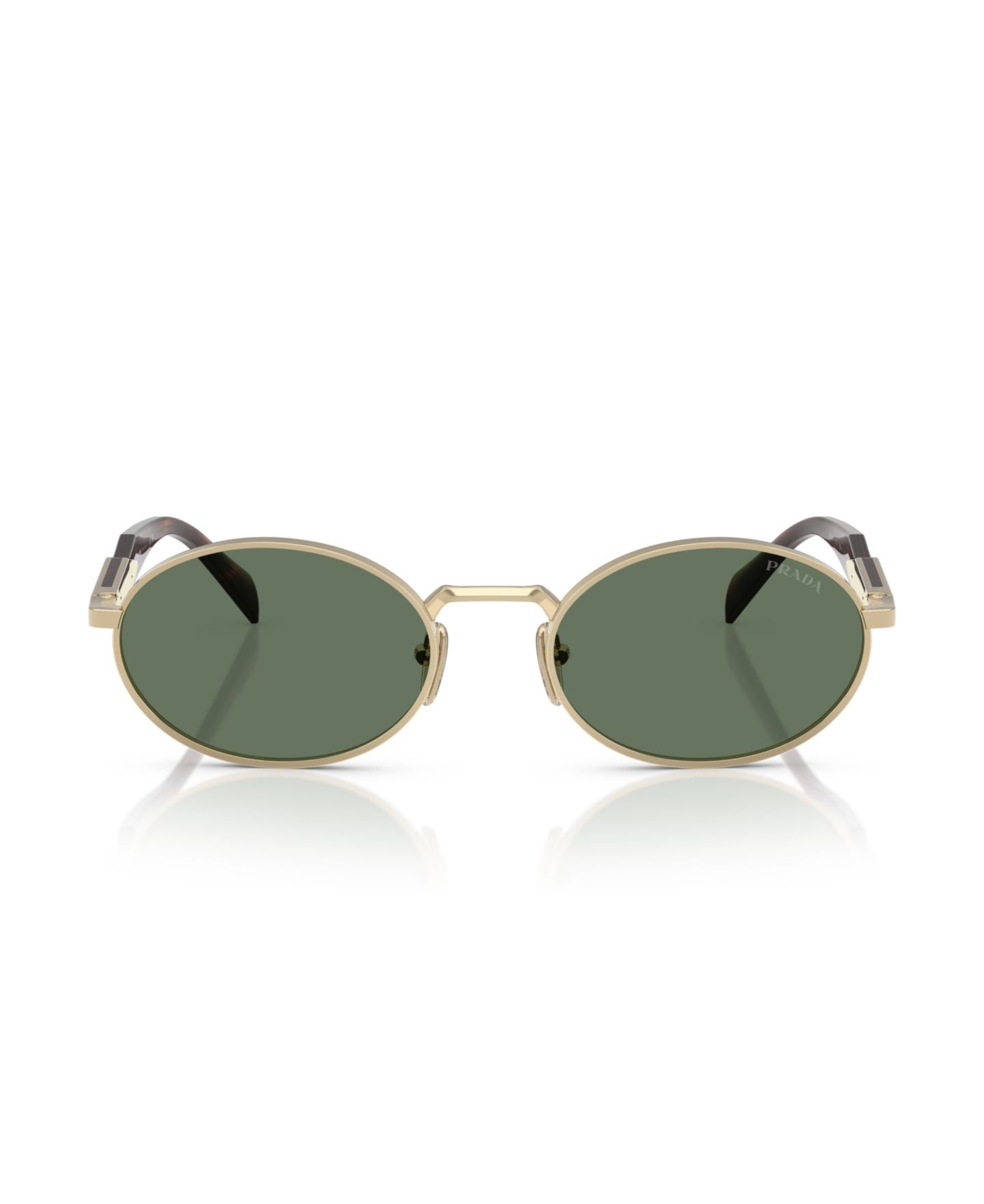 Женские солнцезащитные очки Prada Sunglasses PR65ZS, цвет: Тёмный зелёный — фото 5