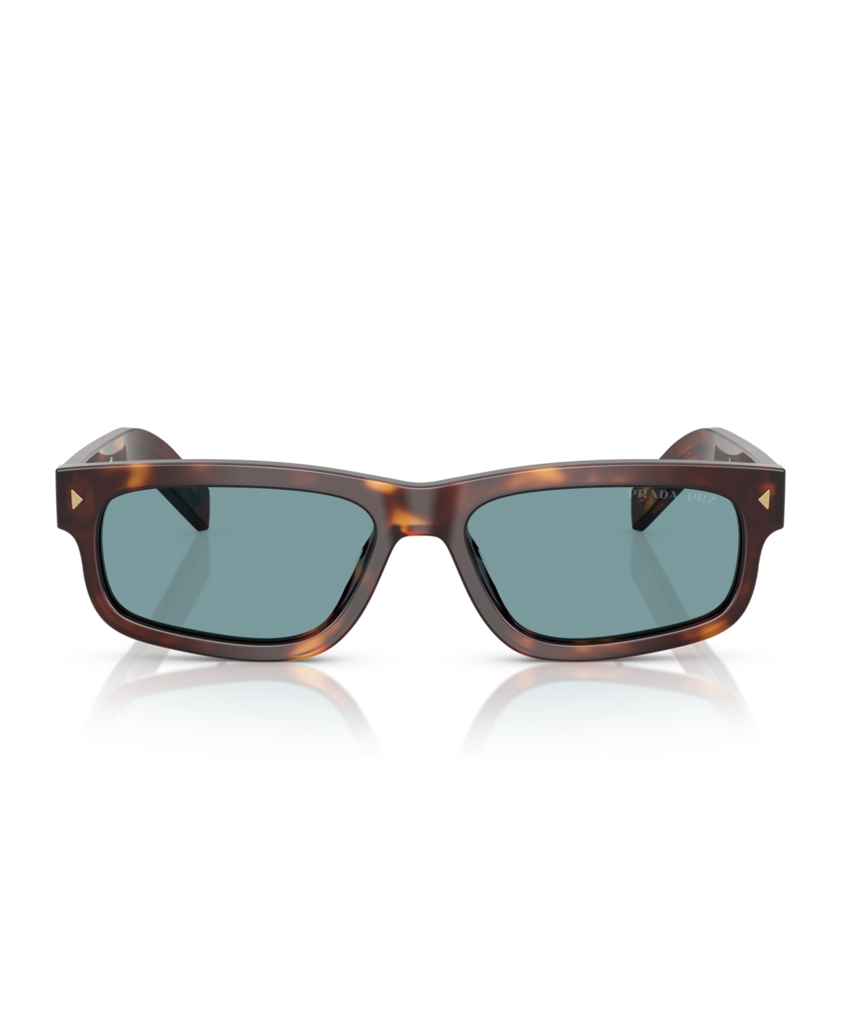 Shop Prada Men's Polarized Sunglasses Pr B11s In Classic Tortoise