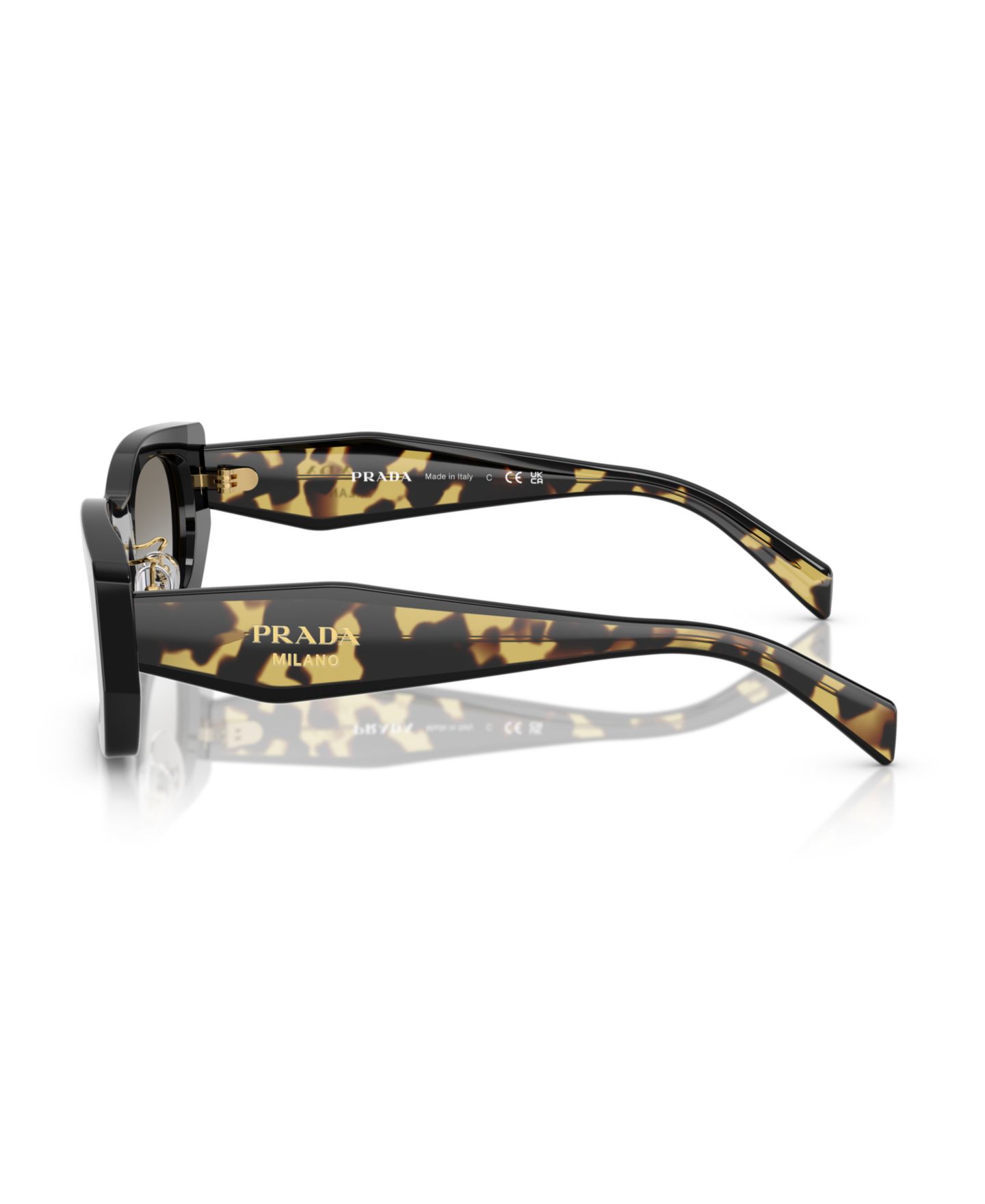 Женские солнцезащитные очки Prada Sunglasses PR B05SF, цвет: Чёрный — фото 2