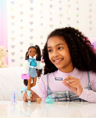 Dream Besties Barbie Brooklyn Fashion Doll with 8 Video Music Themed Accessories