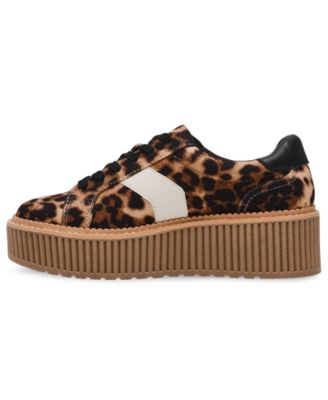 DV Dolce Vita Women's Bubbles Platform Lace-Up Sneakers